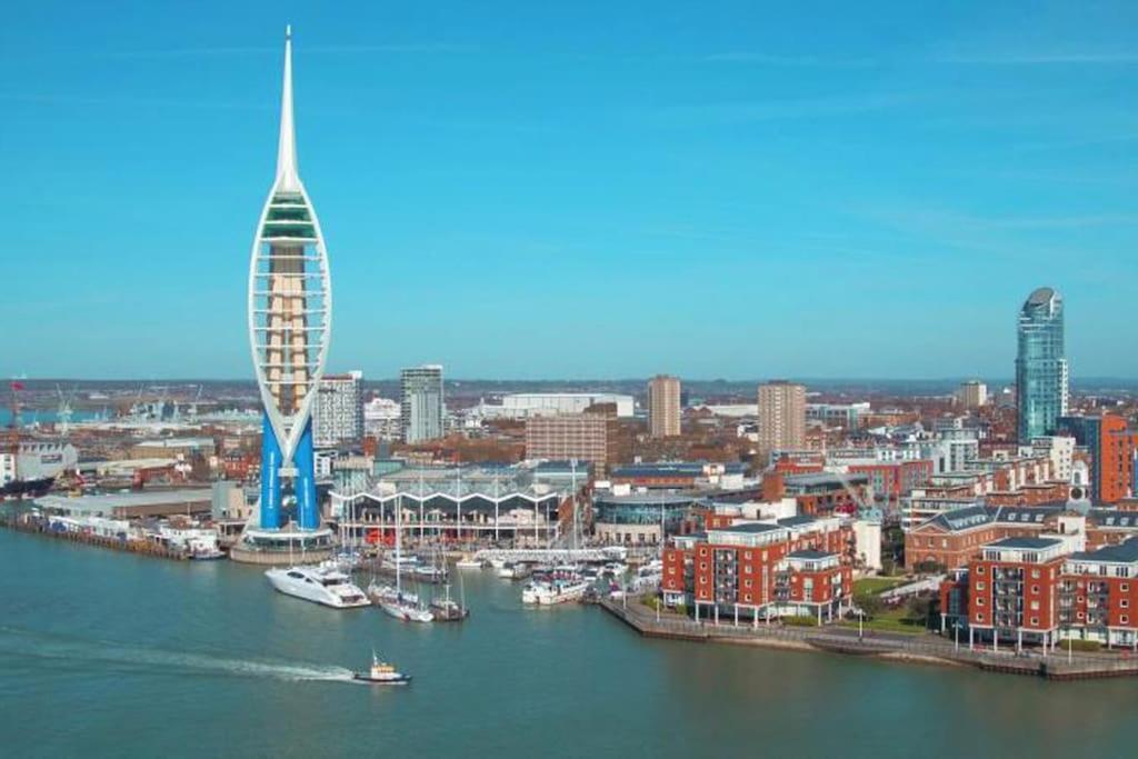 Portsmouth 3 Bedroom Getaway, Sleeps 6 ภายนอก รูปภาพ